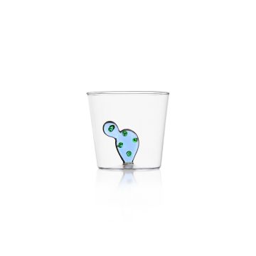 Ichendorf Milano Desert Plants Waterglas Cactus 350 ml - blauw