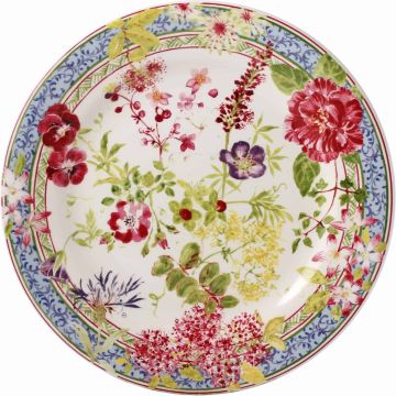 Gien Millefleurs Ontbijtbord Dessertbord 22 cm